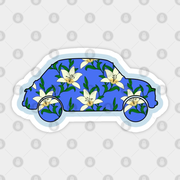 Classic Fiat 500 Sticker by The Lemon Stationery & Gift Co